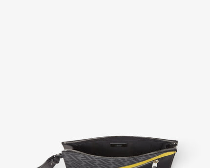 Pochette Fendi Diagonal
Pochette en tissu gris