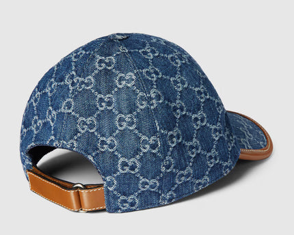 Casquette en denim GG