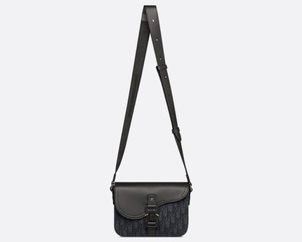 Sac Messenger à rabat Saddle Small Noir