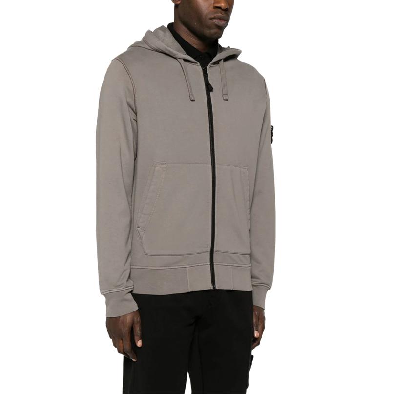 Gilet à Capuche Classique STONE - Marron