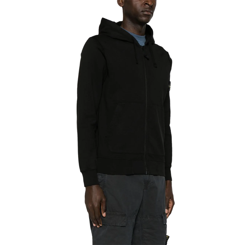 Gilet à Capuche Classique STONE - Noir