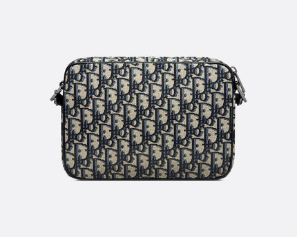 Triple Pouch Saddle Noir et Beige