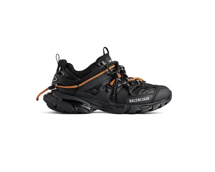 SNEAKER TRACK TRAIL LACES POUR HOMME EN NOIR/ORANGE