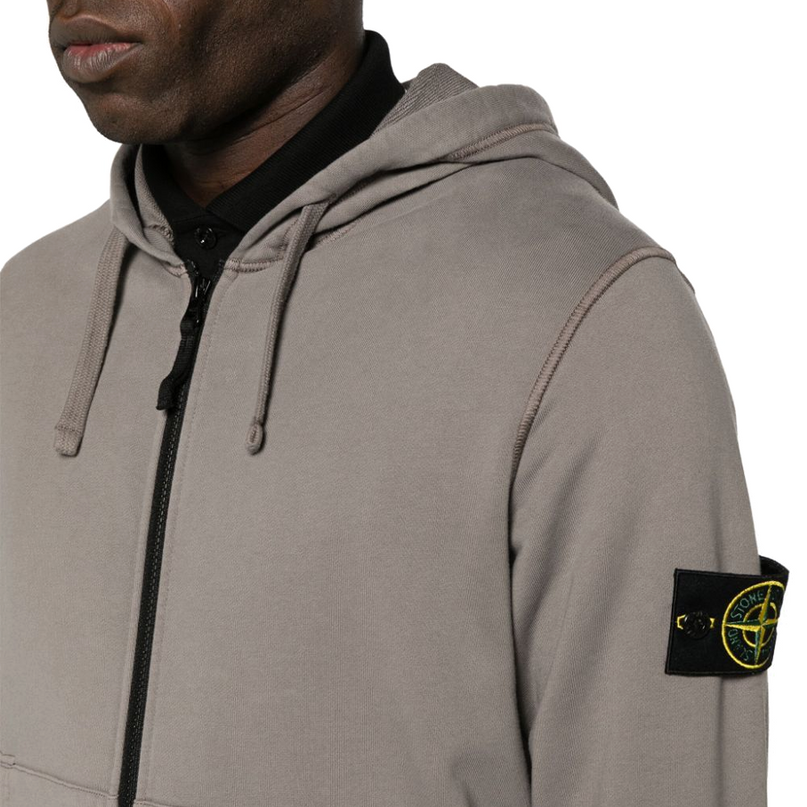 Gilet à Capuche Classique STONE - Marron