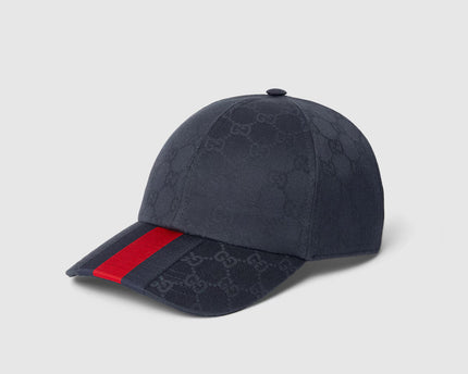 Casquette en coton GG avec bande Web