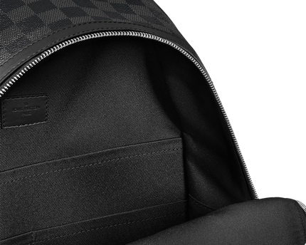 Sac à dos Discovery PM Toile Damier Graphite Noir