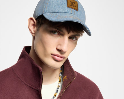 Casquette en denim LV Staples