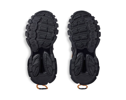 SNEAKER TRACK TRAIL LACES POUR HOMME EN NOIR/ORANGE