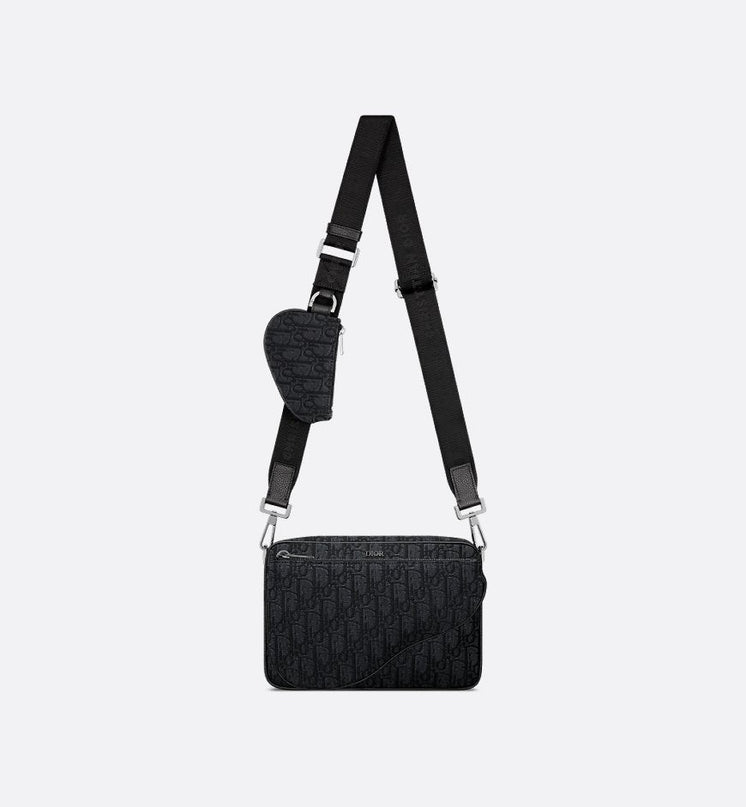 Triple Pouch Saddle Noir