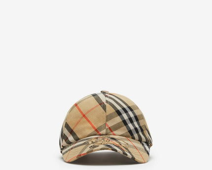 Casquette de baseball en coton mélangé Check EKD