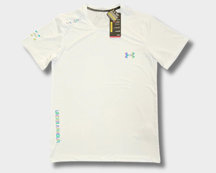 Ensemble short/t-shirt Under Fluo Blanc