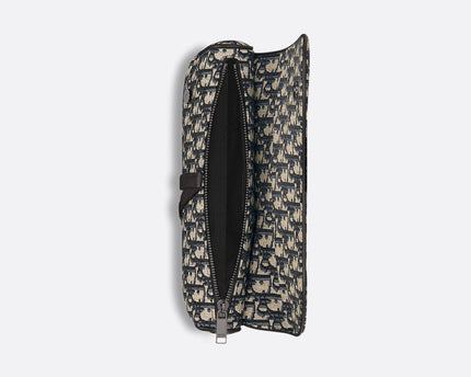 Sac Saddle Noir et Beige