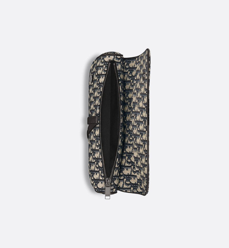 Sac Saddle Noir et Beige