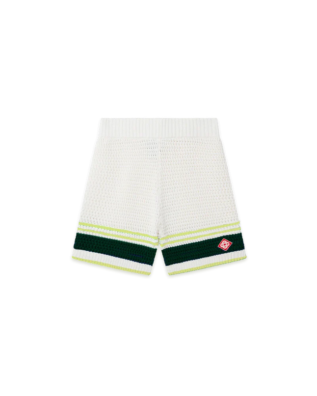 TENNIS CROCHET SHORTS - casablanca (2)