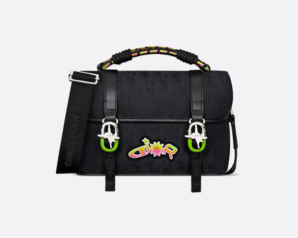 Sac Messenger à rabat Dior Hit The Road DIOR AND LEWIS HAMILTON