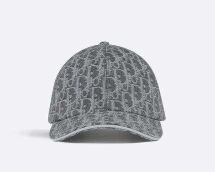 Dior Casquette Oblique Gris