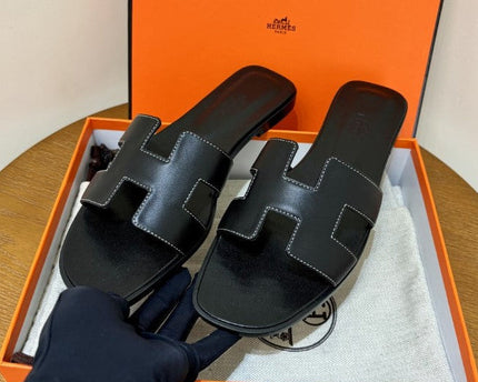 Hermes - Claquettes Noir