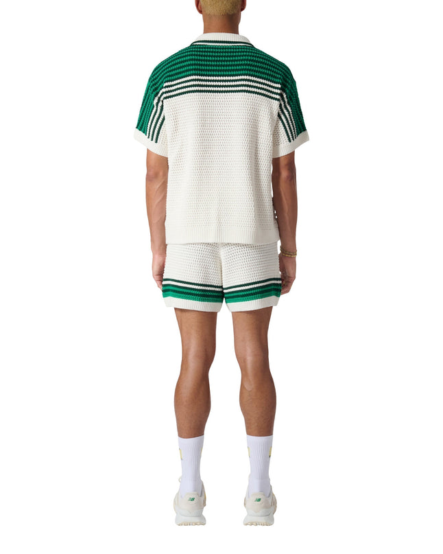 Tennis Crochet Shorts - casablanca