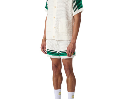 Tennis Crochet Shorts - casablanca