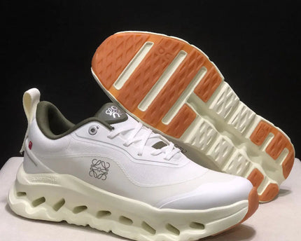 On Cloud × Loewe — Cloudtilt White Kaki