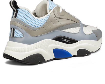 Dior B22 Sky Blue And Grey Trainer