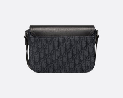 Sac Messenger à rabat Saddle Small Noir