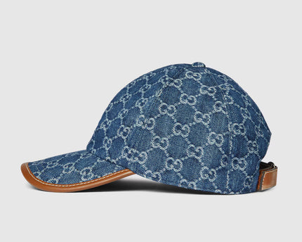 Casquette en denim GG