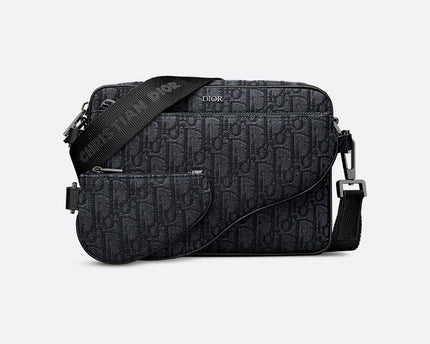 Triple Pouch Saddle Noir