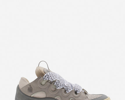 LANVIN LEATHER CURB GRIS