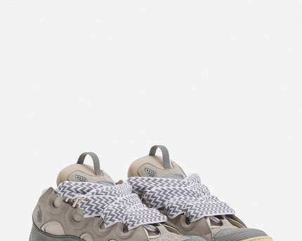 LANVIN LEATHER CURB GRIS