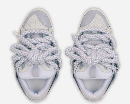 LANVIN WITH SNAKE LACES BLANC