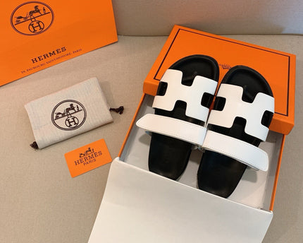 Hermes - Sandales Chypre Blanc