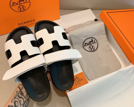 Hermes - Sandales Chypre Blanc