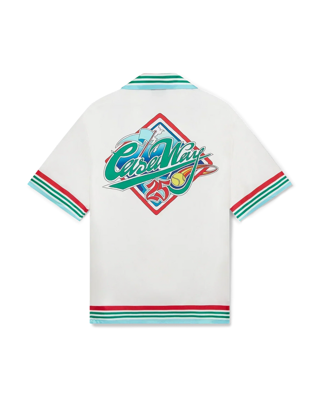 Casa Way World Series Short Sleeve Silk Shirt