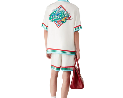 Casa Way World Series Short Sleeve Silk Shirt