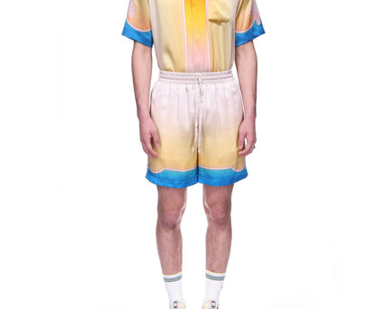 L'Arc Coloré Silk Shorts