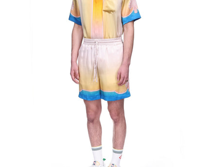 L'Arc Coloré Silk Shorts