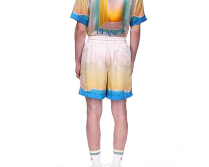 L'Arc Coloré Silk Shorts