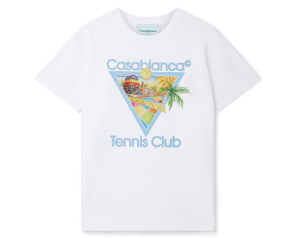Afro Cubism Tennis Club T-Shirt - casablanca (4)