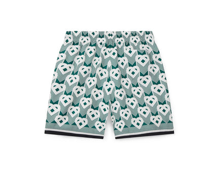Heart Monogram Swim Trunks
