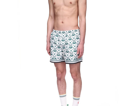 Heart Monogram Swim Trunks