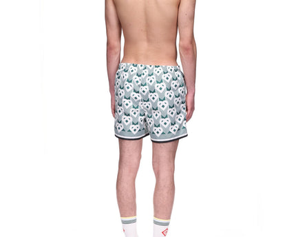 Heart Monogram Swim Trunks