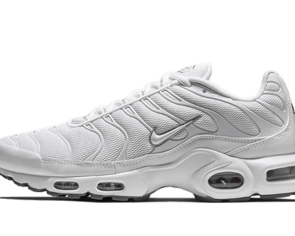Nike® Air Max Plus White logo gris