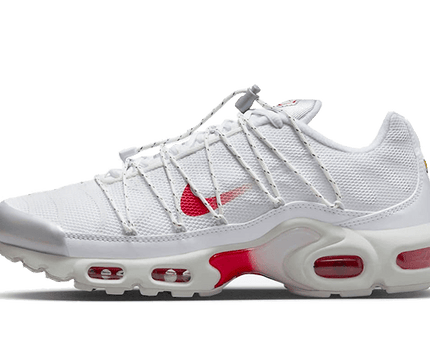 Nike® Air Max Plus Utility White Silver Red