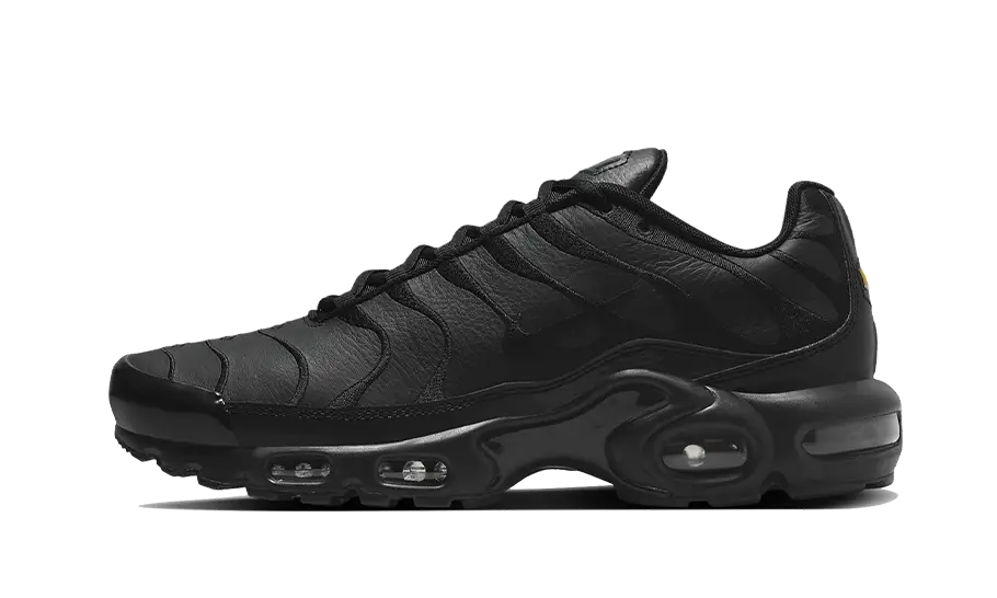 Nike® Air Max Plus Triple Black Cuir