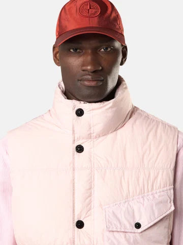 Doudoune sans manche STONE - Rose