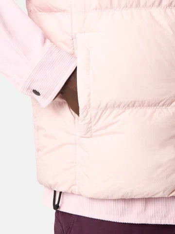 Doudoune sans manche STONE - Rose