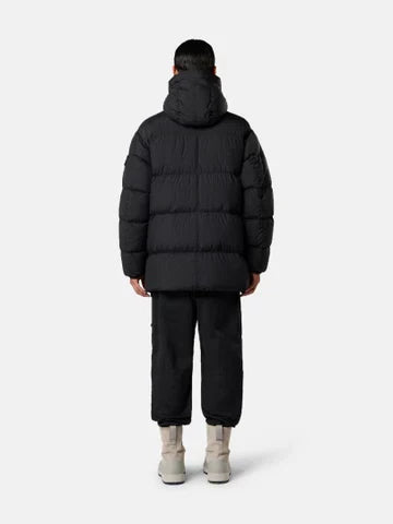 Doudoune capuche STONE - Noir