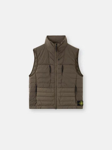 Gilet sans manche STONE - Marron