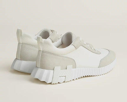 Sneakers Hermes Bouncing Tissu Blanc